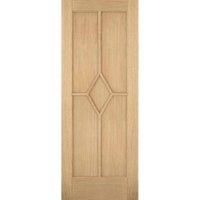 LPD Doors LPD (W) 33 inch Oak Reims 5P Pre-finished Internal Fire Door