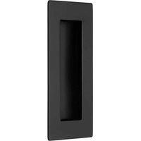 LPD Ironmongery Scorpio Matt Black Pocket Door Handle Internal Hardware D1.3 xW5 xH12cm