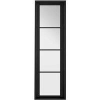 LPD Doors Soho Demi Panel Primed Black Doors 579 X 1981, Black
