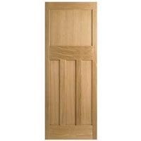 LPD Internal DX 30s Un-Finished White Oak Door - 838 x 1981mm