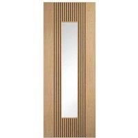 LPD Doors Sydney Pre-finished Oak Glazed Doors 838 X 1981, Brown