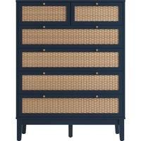 LPD Furniture Bordeaux Blue Chest Of Drawer