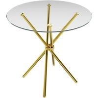 Casa 4 Seater Glass Top Dining Table