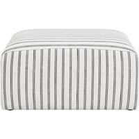 Ryder Chalk Stripe Pouffe