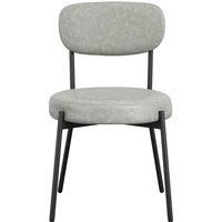 LPD Furniture Smith Graphite Dining Chair Set Of 2
