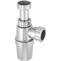 MCALPINE CHROME/ADJ 11/4" BOTTLE TRAP, CAA10