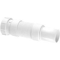 McAlpine FLEXCON6 Flexible Fitting Universal Connector, White