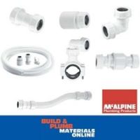 McAlpine Compression Overflow Fittings Straight Elbow Flexible Condensate