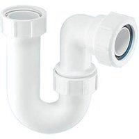 *LOW PRICE*McAlpine SC10 1.5" KITCHEN SINK P TRAP TUBULAR SWIVEL 75MM WATER SEAL