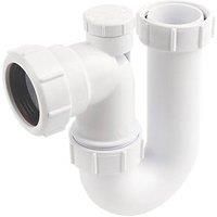 SC10V McALPINE 40mm Anti-Vac Kitchen Sink Waste U Bend P Trap Multifit 1 1/2"