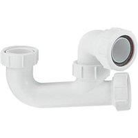 Bath Trap Waste McAlpine 38mm 1 1/2" with 50mm Seal and Cleaning Eye