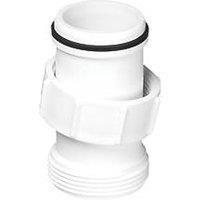 McAlpine T12A-3 Female x BSP Male Coupling, White