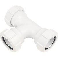 McAlpine V8M Multifit Swept Tee-1.25 inch, White