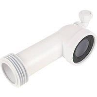 McAlpine WC-CON8V 90° Bend Adjustable Length Rigid WC Connector