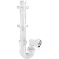 McAlpine WM3 75mm Water Seal Standpipe Trap with 1½" Multifit Outlet, White