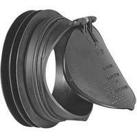 McAlpine ARB-1 Anti Cross-Flow and Rodent Barrier Valve, Black