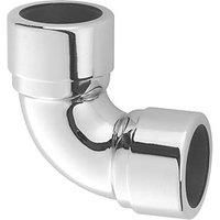 MCALPINE  42MM C/P BRASS 90 DEGREE COMPRESSION BEND NEW  42A-CB  FITS 1.5" PIPE