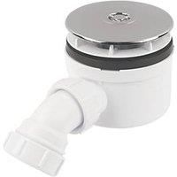 Shower Trap McAlpine Chrome NEW 90x50mm Water Seal 1½" Outlet ST90CP10-70