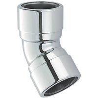 McAlpine 35A-CB Chrome Plated Brass 90 Degree Compression Bend