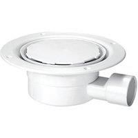 McAlpine shower Gully Sheet Flooring C/W non return Valve VSG1WH + Cover Plate