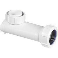 McAlpine 1-1/4" Space Saver Basin Waste Trap Self Closing WHB-1
