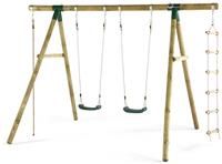 little tikes Wooden Swing Set. climbing frame