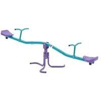 Plum® 22039 Metal See Saw, Purple & Teal