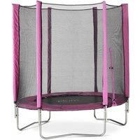 Plum 6ft Trampoline and Enclosure (Pink)