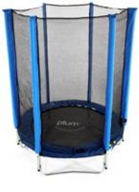 Plum 4.5ft Children's Trampoline and Enclosure - Blue