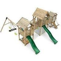 Plum Wildebeest Wooden Climbing Frame