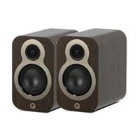 Nearly New - Q Acoustics 3010c Bookshelf Speakers - Walnut