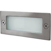 Firstlight Products LED Wall and Step Light, Stainless Steel