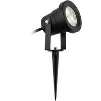 Firstlight Hayes Outdoor Integrated LED Wall & Spike Light Black IP65