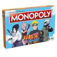 Naruto Shippuden Monopoly Family Board Game Hasbro 2021 / New & Sealed