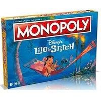 Winning Moves Lilo and Stitch Monopoly Board Game , Embark on an out of this world journey with Lilo, Stitch, Nani, Jumba and many more, Great family Disney game for ages 8 and up
