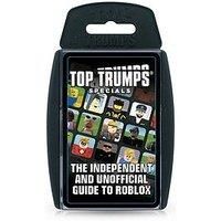 Top Trumps The Independent and Unofficial Guide to Roblox Special Card Games, 30 of the biggest games including Sharkbite, Jailbreak and Brookhaven, Gamer Gift and Toy for Boys and Girls Ages 6 plus