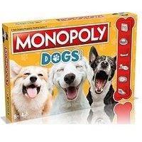 Winning Moves Dogs Monopoly Board Game , Play with your favourite canines from Pomeranian, Siberian Husky and Shiba Inu, 2–6 players makes a great gift for ages 8 plus
