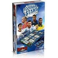 Top Trumps World Football Stars Battle Mat Card Game, Play with your favourite football players including Ronaldo, Messi, Neymar, Harry Kane Haaland and Salah, Educational game for ages 6 plus