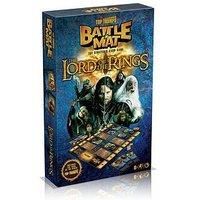 Top Trumps Lord of the Rings Battle Mat Board Game, Enter the battlefield with this tabletop edition, Play with Gandalf, Frodo, Arwen, Galadriel and Gollum, Educational games for ages 6 plus