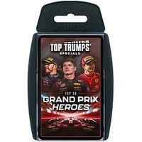Top Trumps Grand Prix Specials Card Game, Play with Max Verstappen, Carlos Sainz and Emerson Fittipaldi, educational gift for ages 8 plus