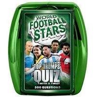 Top Trumps World Football Stars Quiz Travel Game, Classic Game, educational gift for ages 6 plus