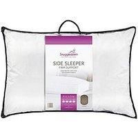 Snuggledown Side Sleeper Pillow, Firm Support, White,38 x 64 cm