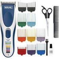 Wahl Hair Clippers for Men, Colour Pro Cordless Head Shaver Men's Hair Clippers with Colour Coded Clipper Guides