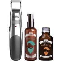 Wahl Beard Trimmer Men, Beard Oil and Beard Wash Gifts for Men, Hair Trimmers for Men, Stubble Trimmer, Male Grooming Set
