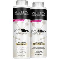 John Frieda Shampoo & Conditioner Duo Pack Pro Filler+ For Fine Hair, 500ml