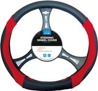 Simply Flat Steering Wheel Cover  Red
