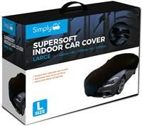 Simply SWCC1 Supersoft Indoor Cotton Car Cover-Small