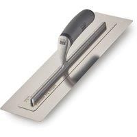 Ragni R619S-17HL Stainless Steel 17" FLEXLITE Skimming Trowel HIGH Lift Handle, Silver