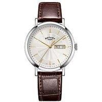 Rotary Windsor Men/'s Silver Watch GS05420/02