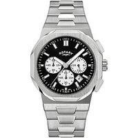 Rotary GB05450-65 Regent Chronograph Steel Bracelet Wristwatch